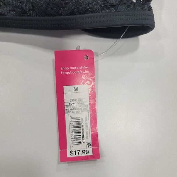 Xhilaration™ Lace High Neck Bikini Top Medium - Picture 7 of 7